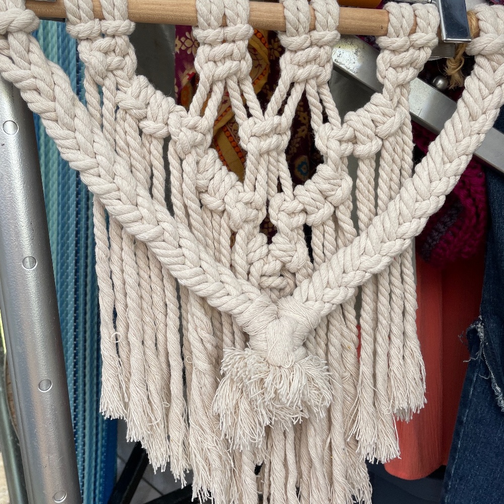Macrame hanging